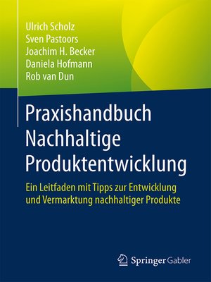 cover image of Praxishandbuch Nachhaltige Produktentwicklung